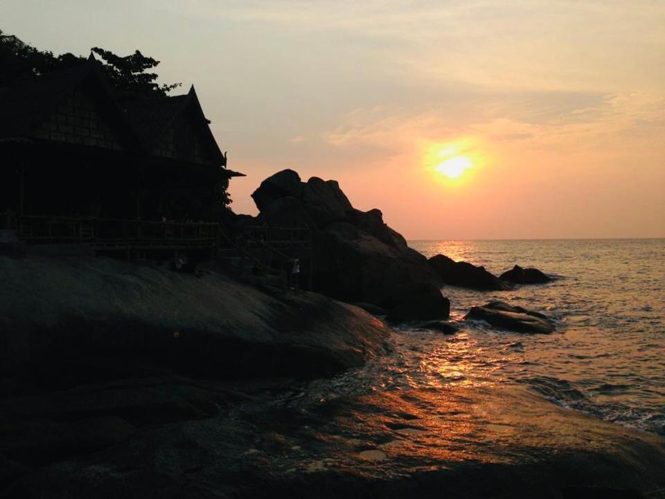 Bambu Huts Hotel Bantaj Kültér fotó